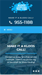 Mobile Screenshot of klooshauling.com